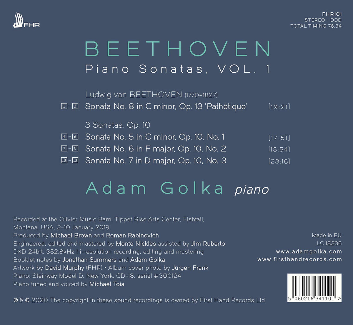 Beethoven: Piano Sonatas, Vol. 1