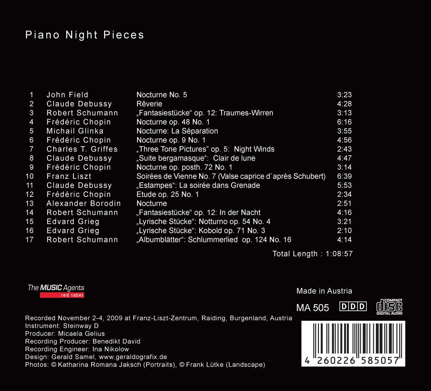 Piano Night Pieces