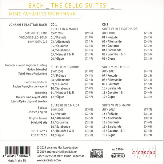 THE CELLO SUITES