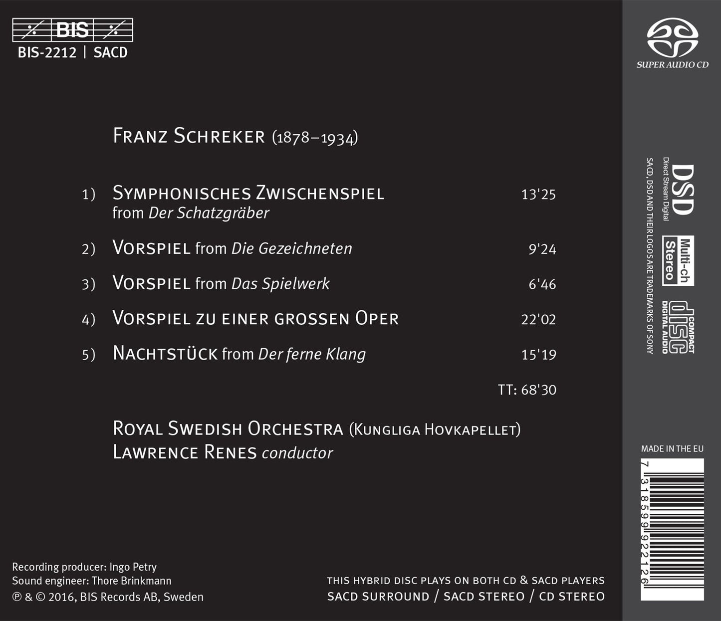 Schreker: Orchestral Music from the Operas