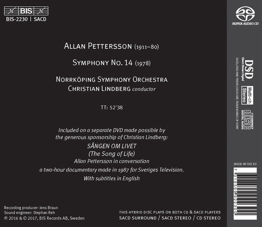 Pettersson: Symphony No. 14