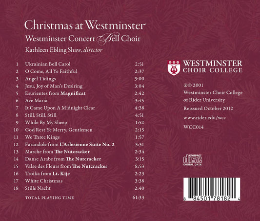 CHRISTMAS AT WESTMINSTER