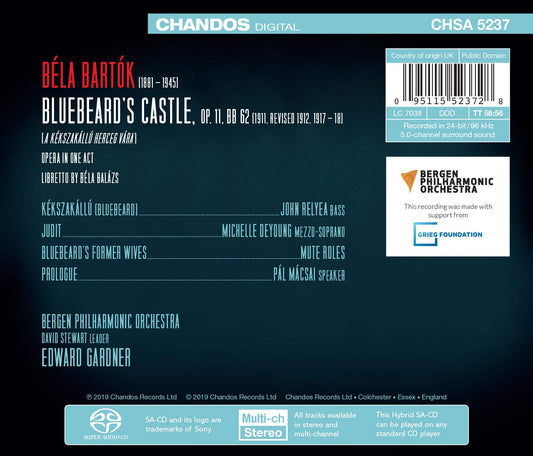 Bartók: Bluebeard's Castle