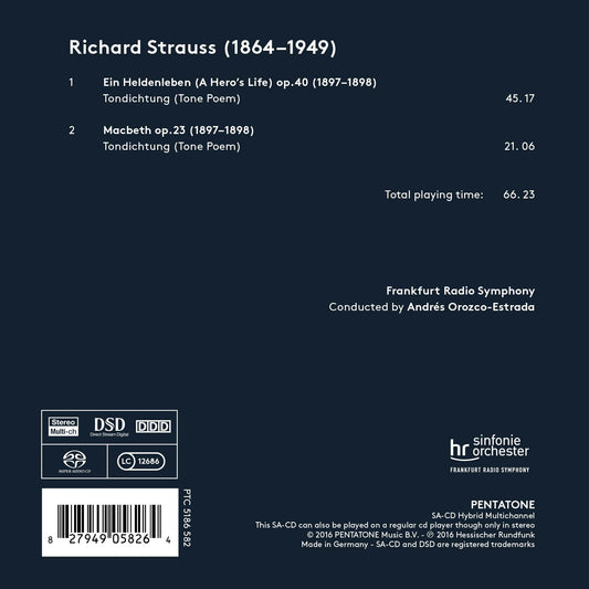 R. Strauss: Ein Heldenleben, Op. 40, TrV 190 & Macbeth, Op.