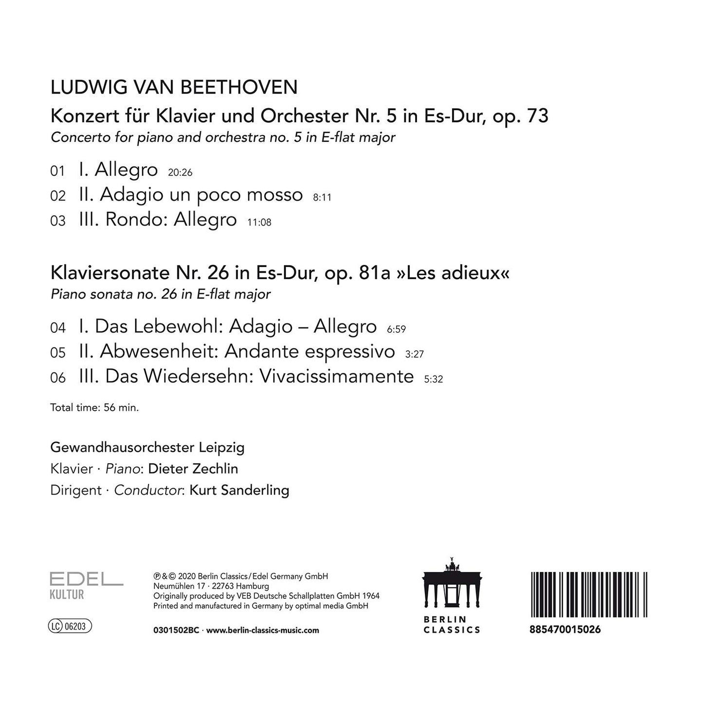 KONZERT KLAVIER UND ORCHESTER
