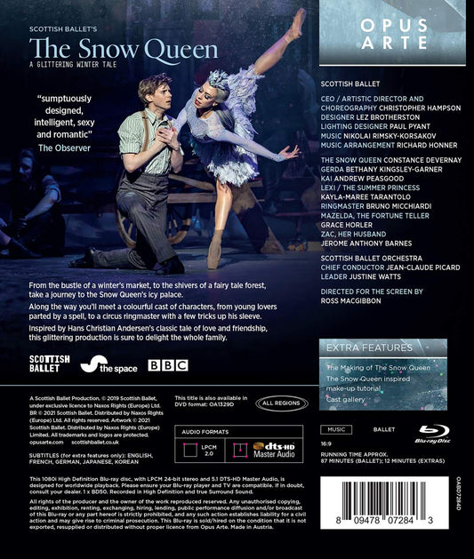 The Snow Queen Scottish Ballet Orchestra, Scottish Ballet