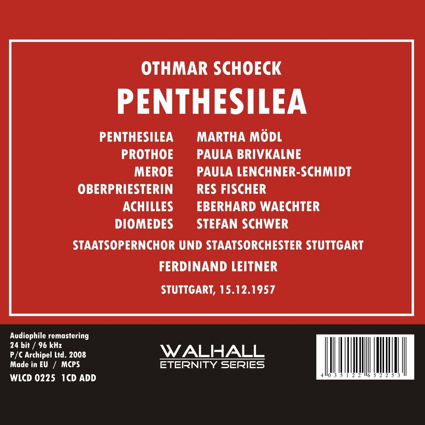 Schoeck: Penthesilea (Live)