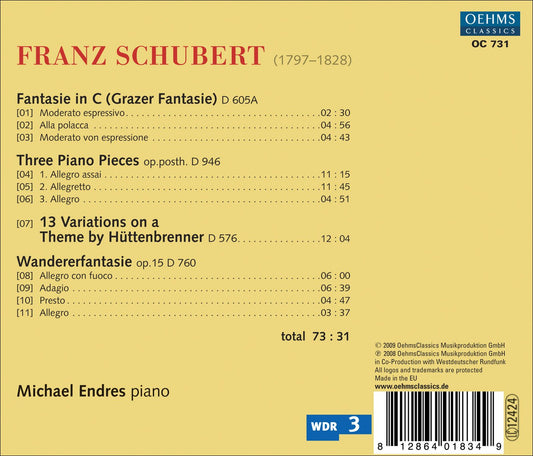 WANDERERFANTASIE & OTHER WORKS