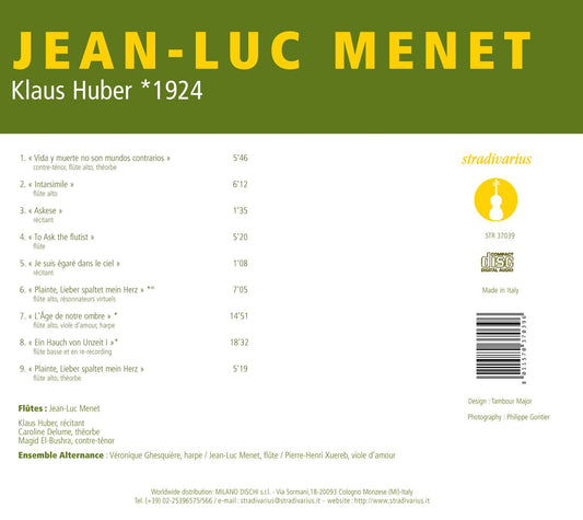 Huber: Works for Flute
