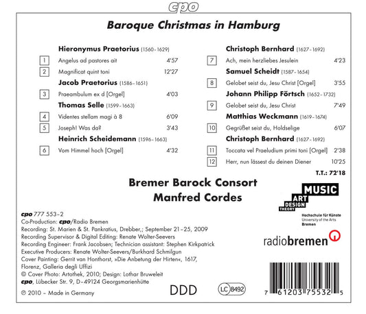 Baroque Christmas in Hamburg