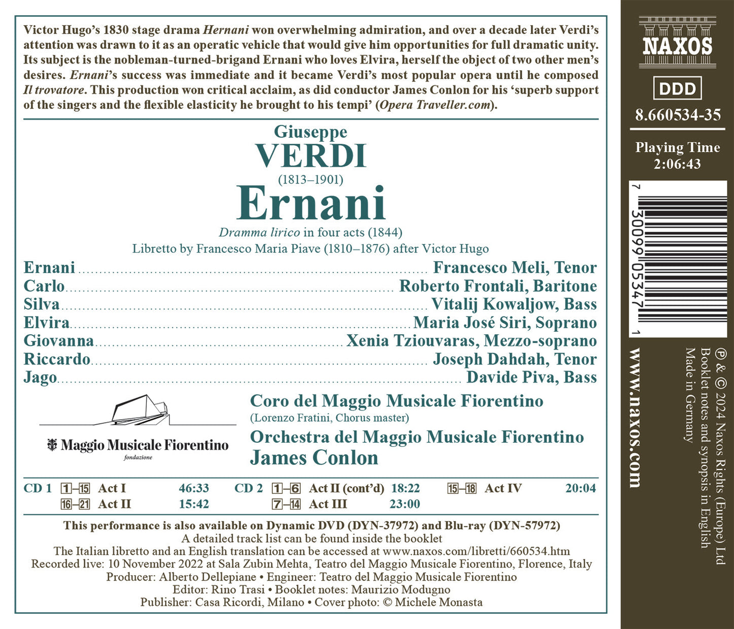 Verdi: Ernani
