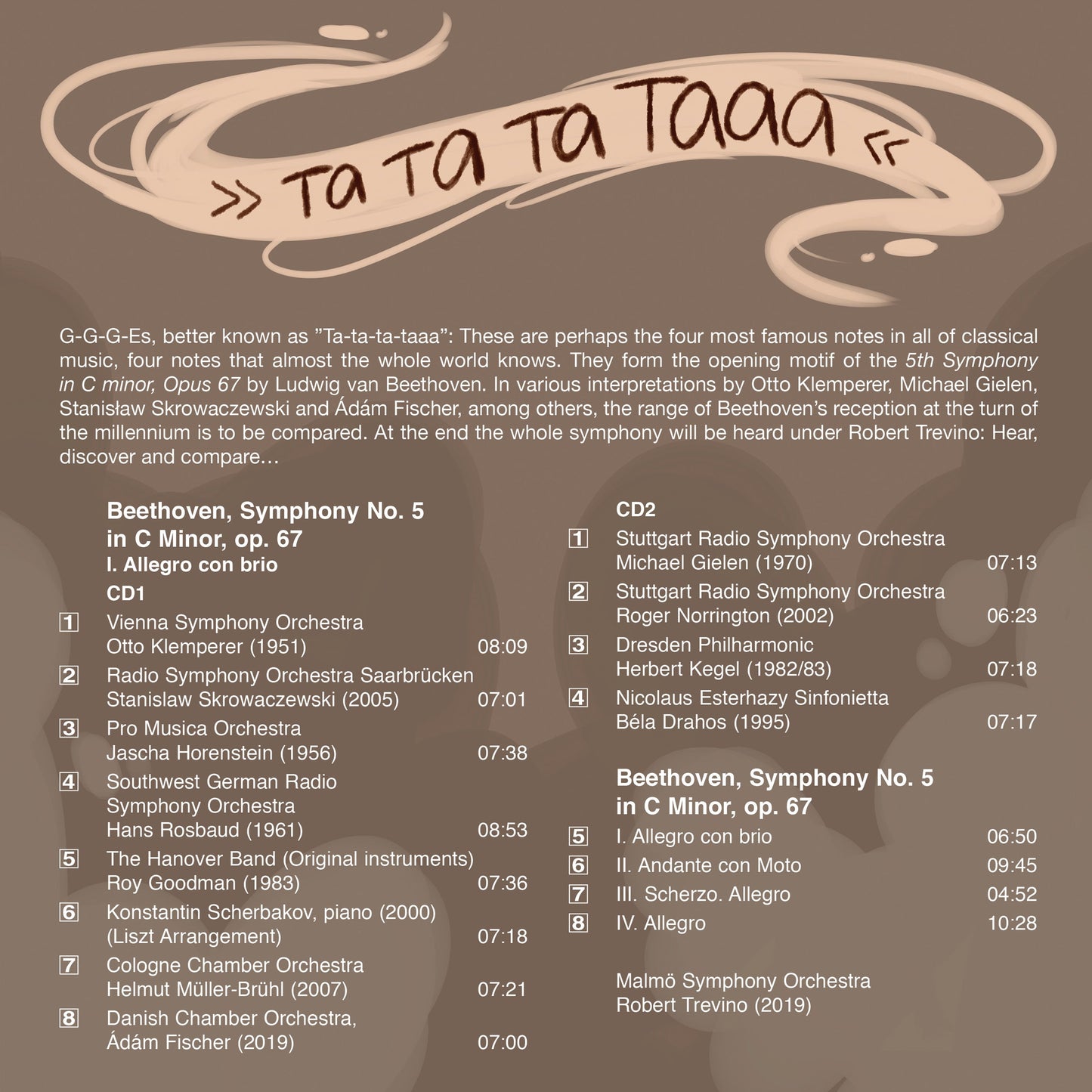 Beethoven: Ta Ta Ta Taaa - 13 Times The Same & 13 Times Diff