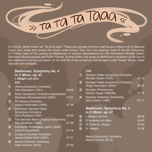 Beethoven: Ta Ta Ta Taaa - 13 Times The Same & 13 Times Diff