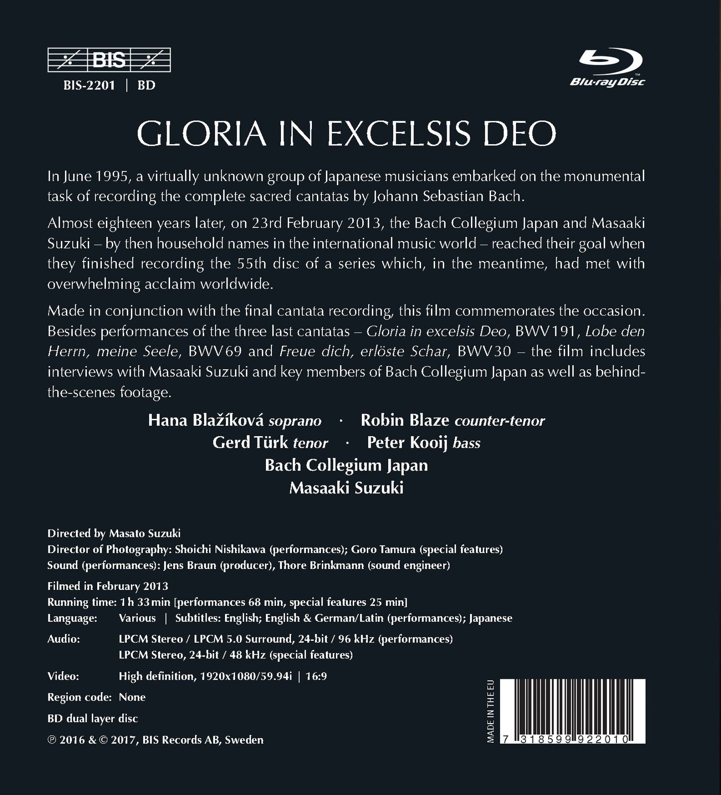 GLORIA IN EXCELSIS DEO