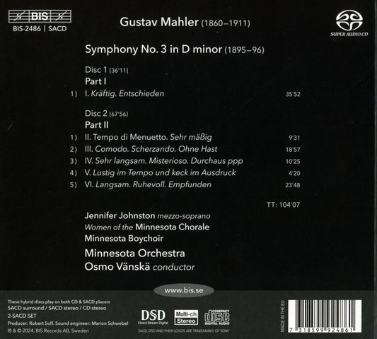 Mahler: Symphony No. 3