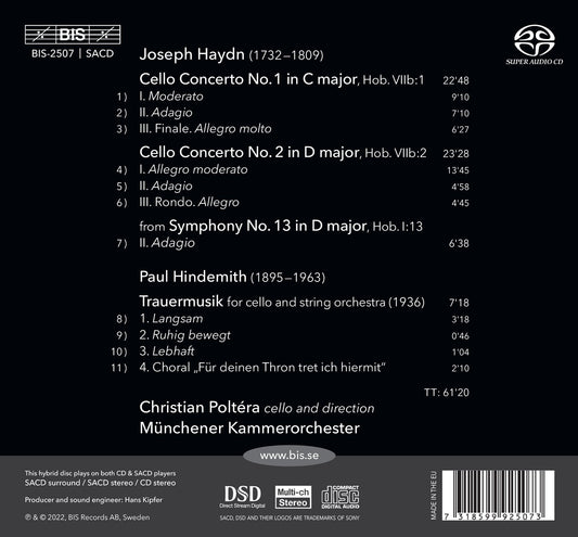 Haydn: Cello Concertos