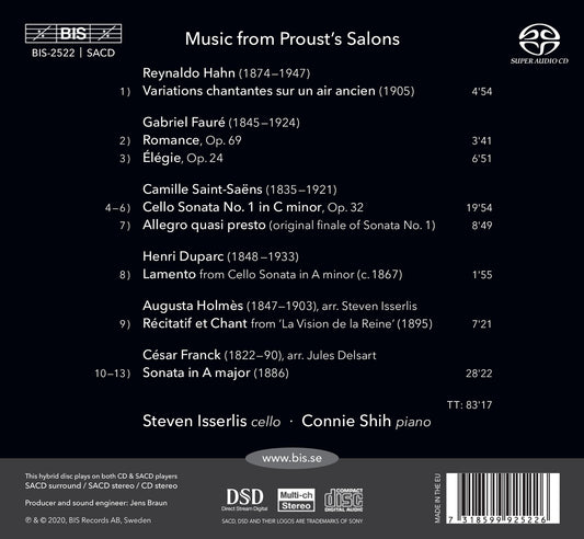 Music From Proust's Salons