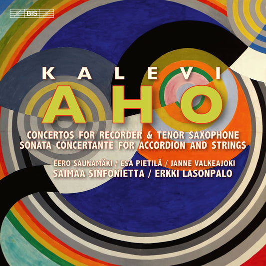Aho: Concertante Works for Recorder, Saxophone & Accordion