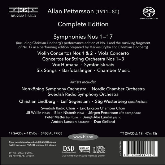 Allan Pettersson: Complete Edition