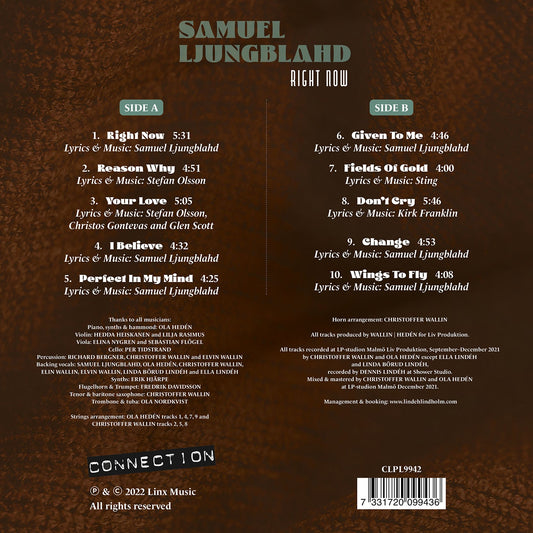 Ljungblahd: Right Now