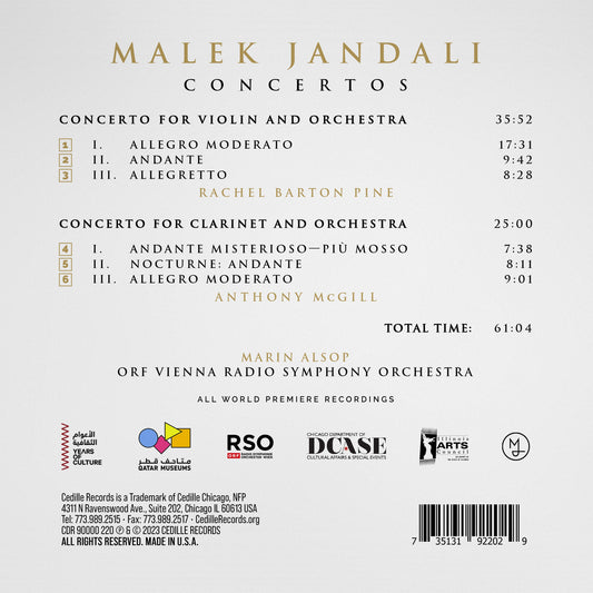 Jandali: Concertos
