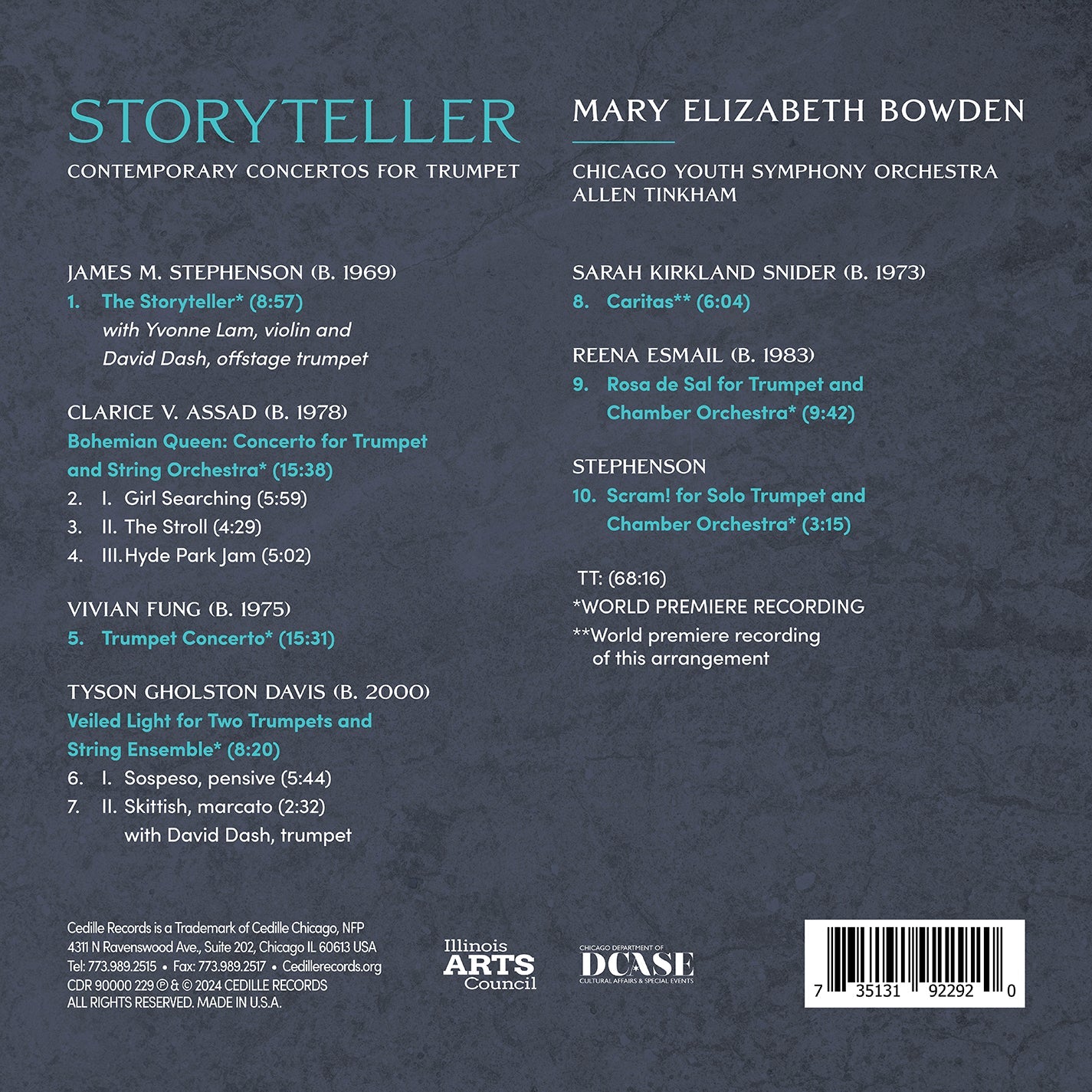 Storyteller - Contemporary Concertos for Trumpet