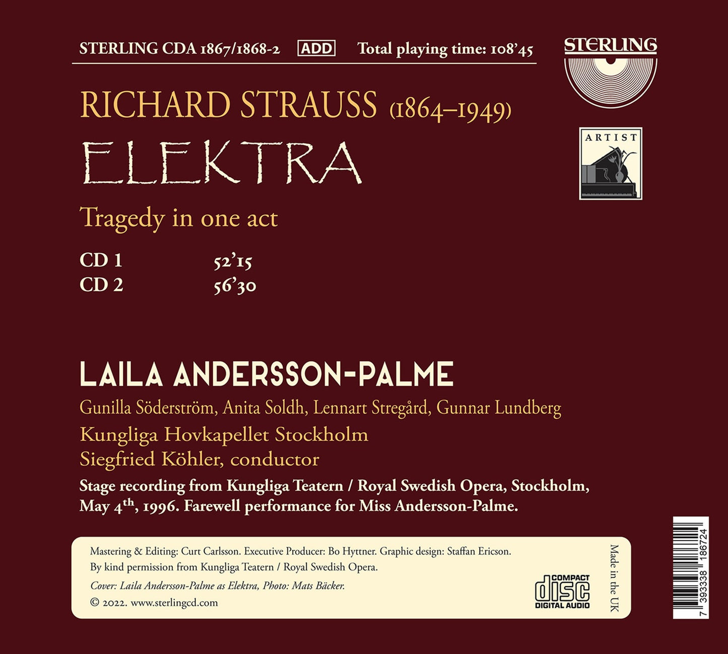 Strauss: Elektra