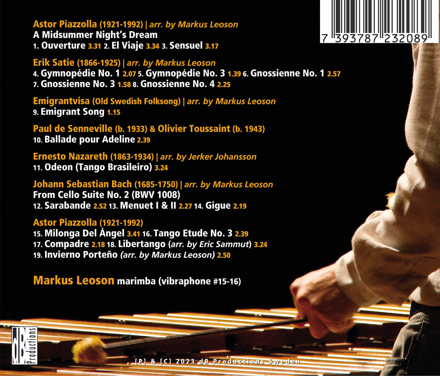 Piazzolla, Satie & Other Favourites