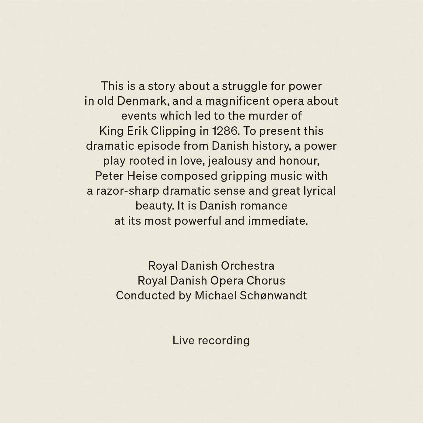 Peter Heise: Drot Og Marsk (King And Marshal)