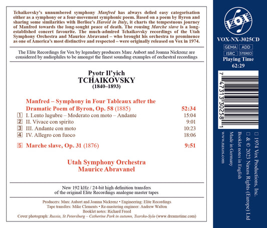 Tchaikovsky: Manfred & Marche slave
