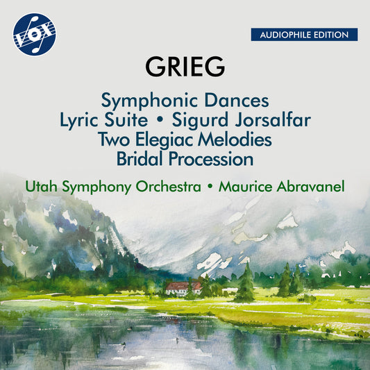 Grieg: Symphonic Dances, Op. 64; Bridal Procession Passes By Utah Symphony Orchestra, Maurice Abravanel