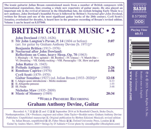 British Guitar Music, Vol. 2