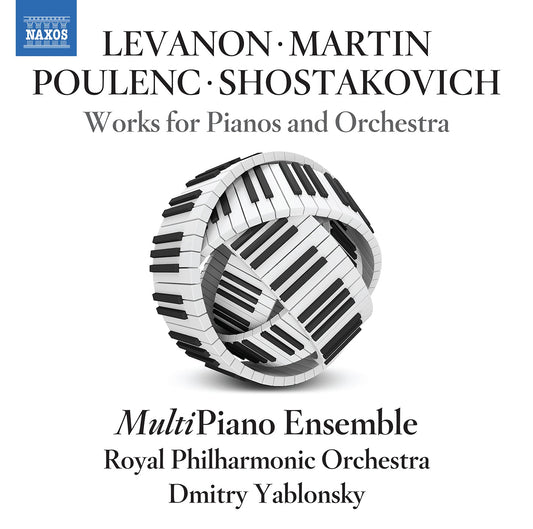Levanon, Martin, Poulenc & Shostakovich: Works for Pianos &