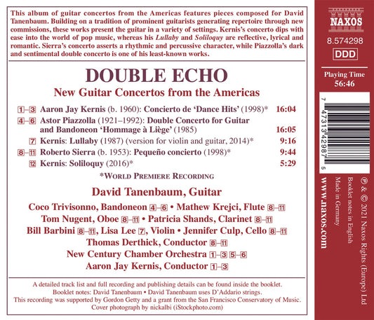 Double Echo - New Guitar Concertos From The Americas