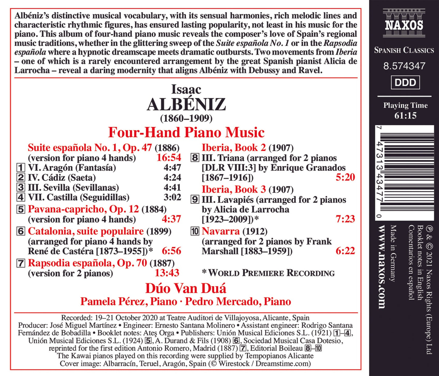 Four-Hand Piano Music
