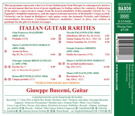 Italian Guitar Rarities