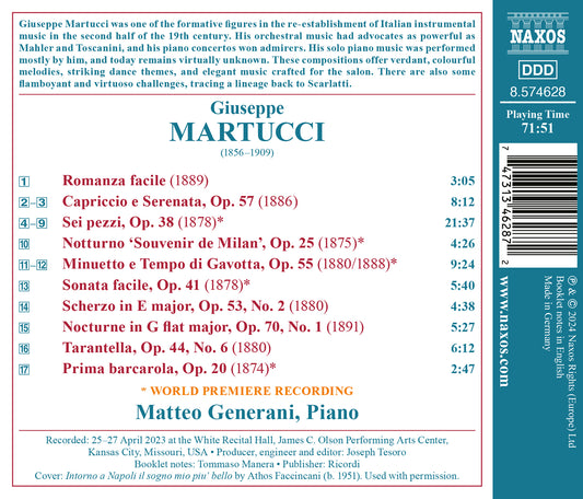 Martucci: Piano Works