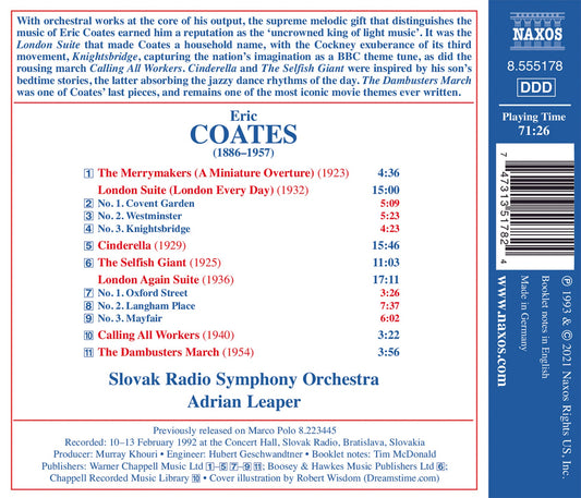 Orchestral Works Slovak Radio Symphony Orchestra, Leaper