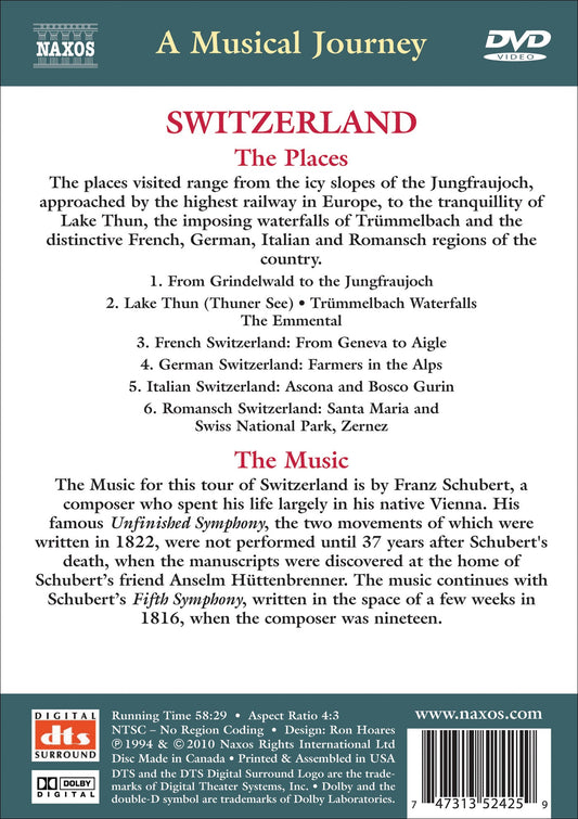 Switzerland: Mountains, Lakes, and Waterfalls