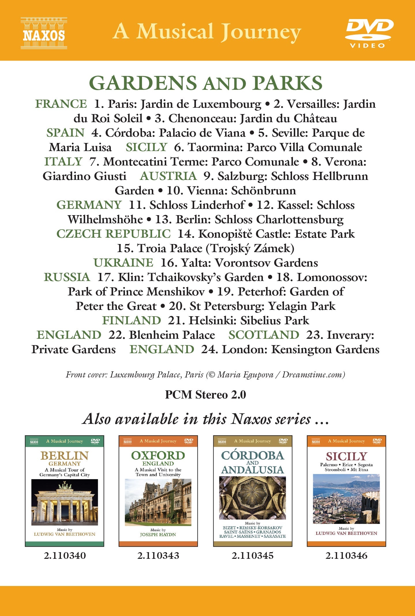 Gardens and Parks of Europe