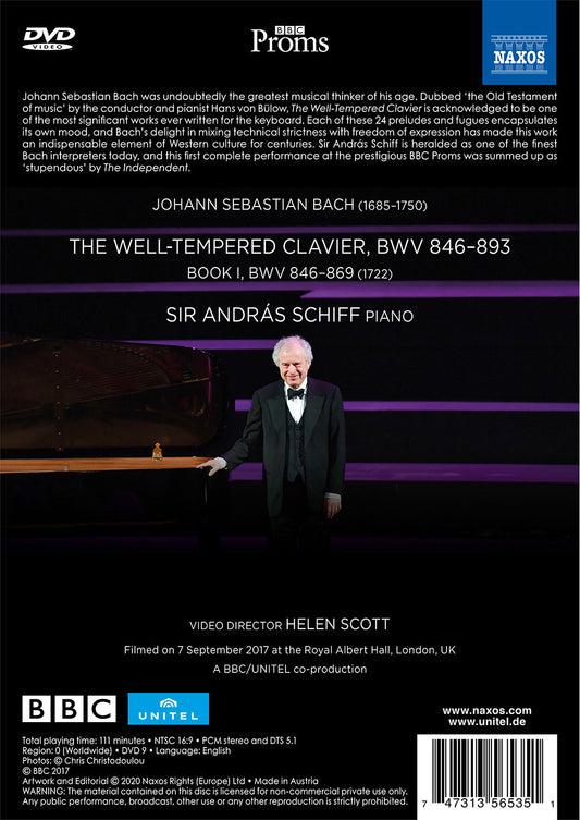 Bach: The Well-Tempered Clavier, Book 1