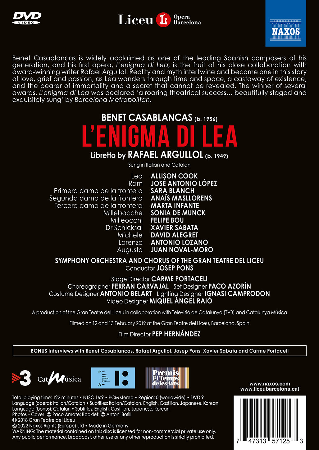 Casablancas: Enigma Di Lea