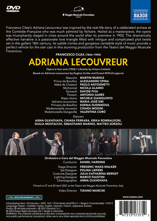 Cilea: Adriana Lecouvreur