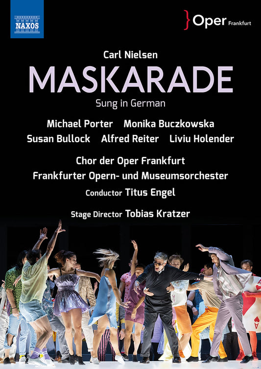 Nielsen: Maskarade Alfred Reiter, Barbara Zechmeister, Chor Der Oper Frankfurt, Frankfurter Opern- Und Museumsorchester BLU-RAY DVD