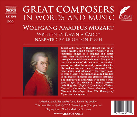Mozart: Great Composers In Words & Music Various