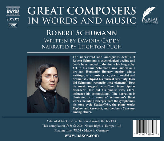 Schumann: Great Composers In Words & Music Various