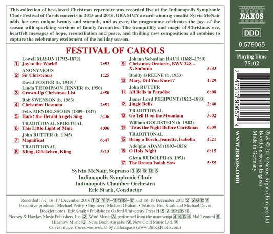 Festival of Carols / Indianapolis Symphonic Choir