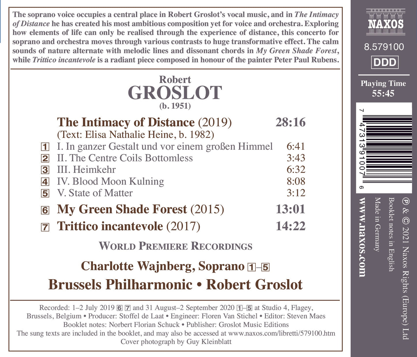 Groslot: The Intimacy Of Distance