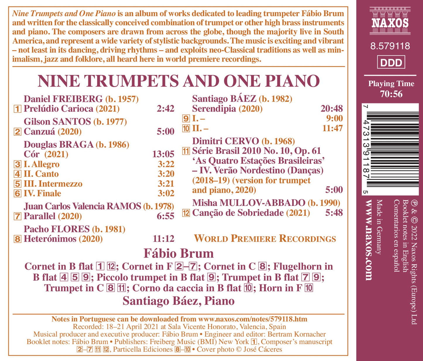 Nine Trumpets And One Piano