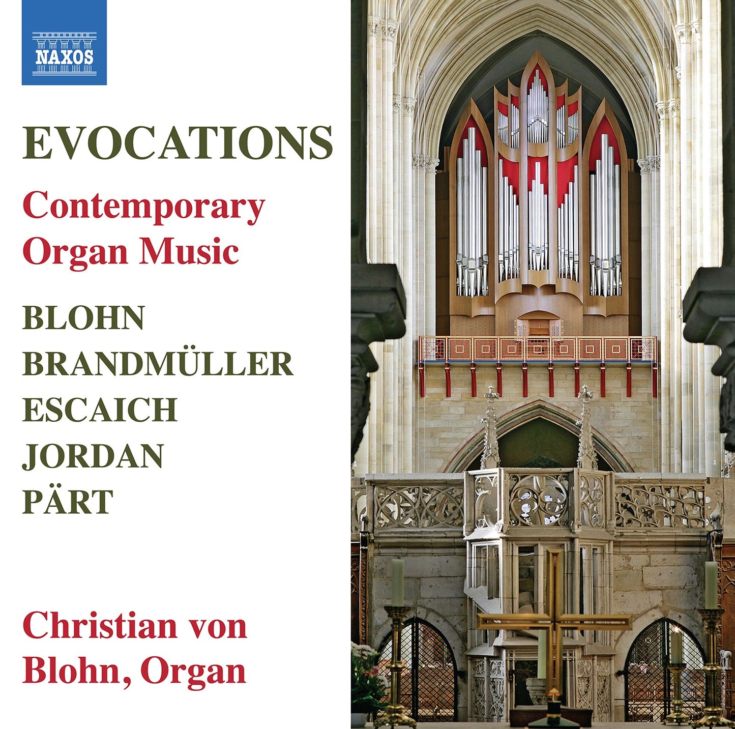 Blohn, Brandmuller, Escaich, Jordan & Part: Evocations - Con